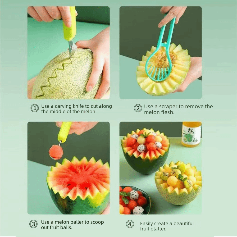 Avocado Slicer Tool - Spremiagrumi 3 in 1 facile da