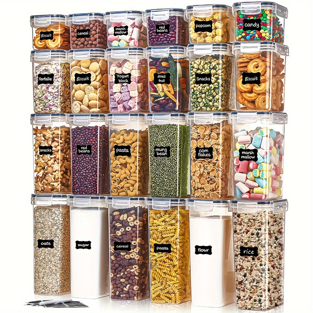 Quality Kitchen Gadgets - Set di 24 Contenitori per Alimenti: