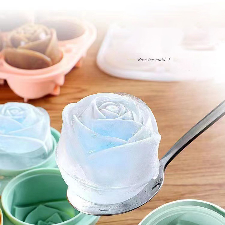 Quality Kitchen Gadgets - Stampi per ghiaccio rosa 3D Stampo