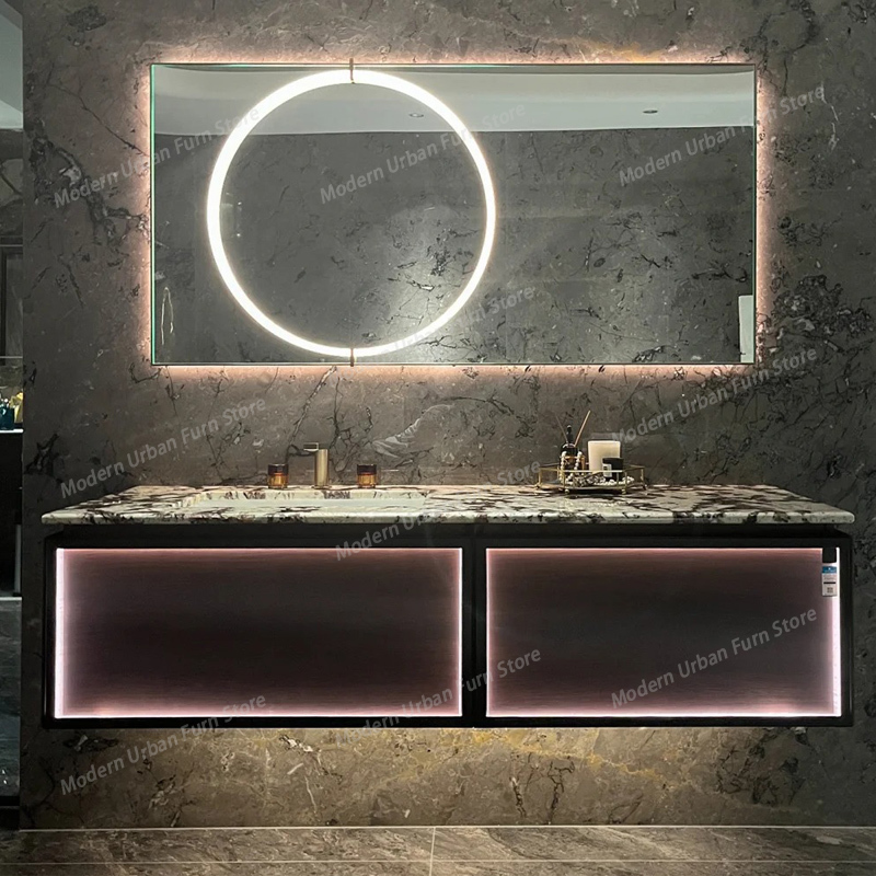 Kitchen Gadgets Luxury - Mobiletto Salvaspazio per WC con Cassetti,