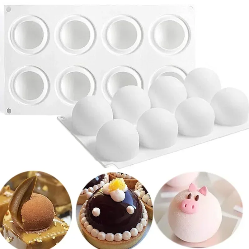 Quality Kitchen Gadgets - Stampo in silicone con sfera 3D