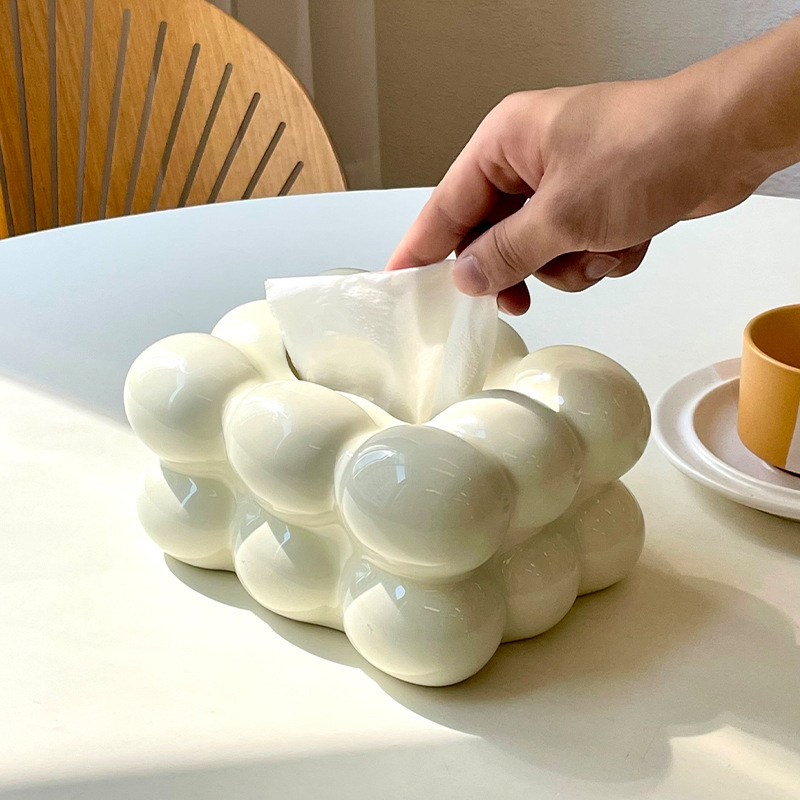 Kitchen Gadgets Luxury - Elegante Porta Fazzoletti in Ceramica, Adatto