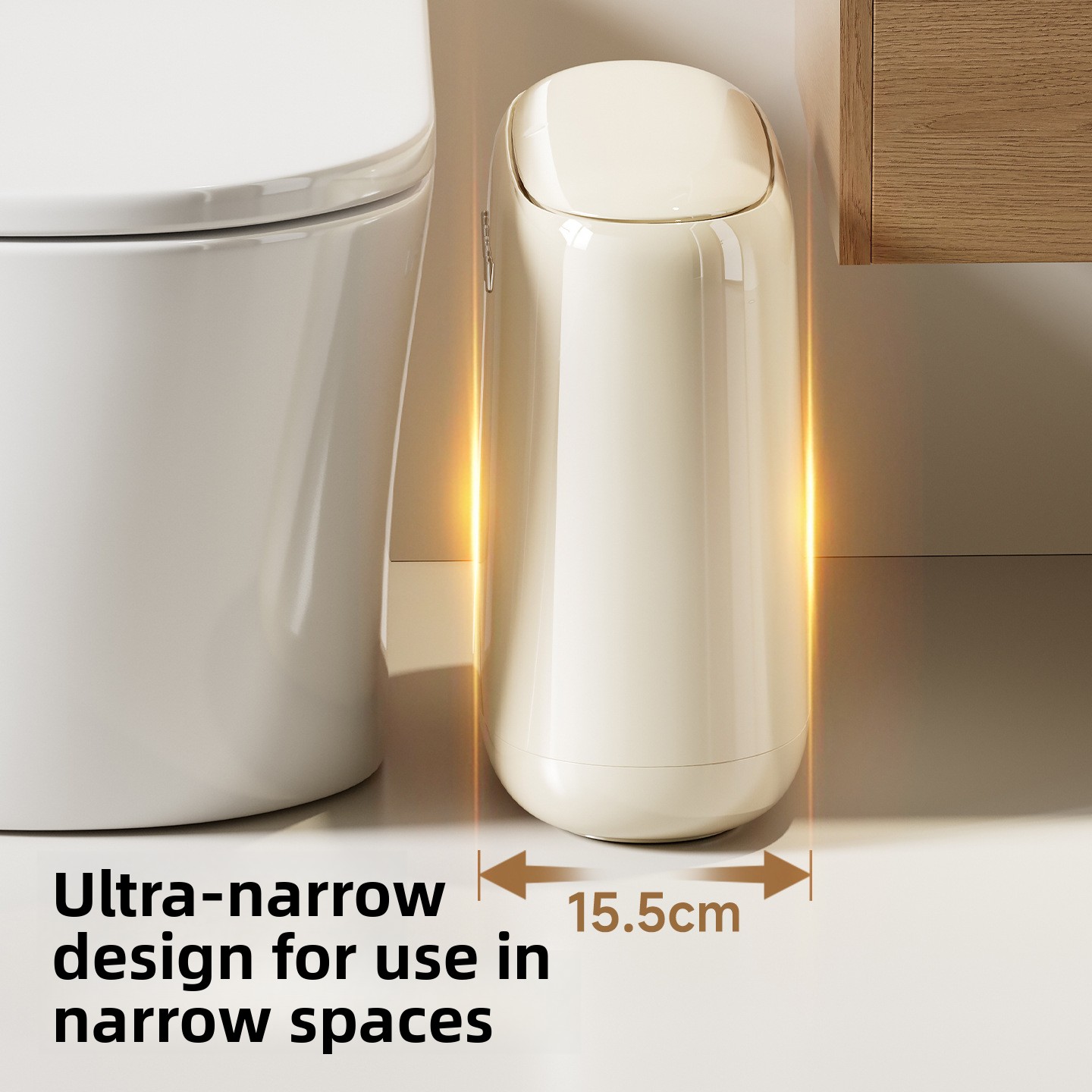 Kitchen Gadgets Luxury - Pattumiera da 12 litri Pattumiera a