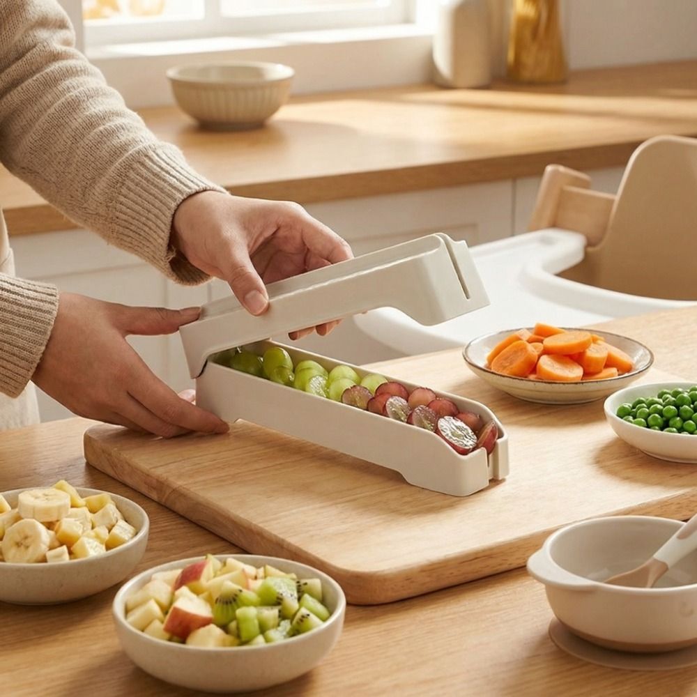 Kitchen Gadgets Guide - Affettatrice Manuale per Pomodori Antiaderente di