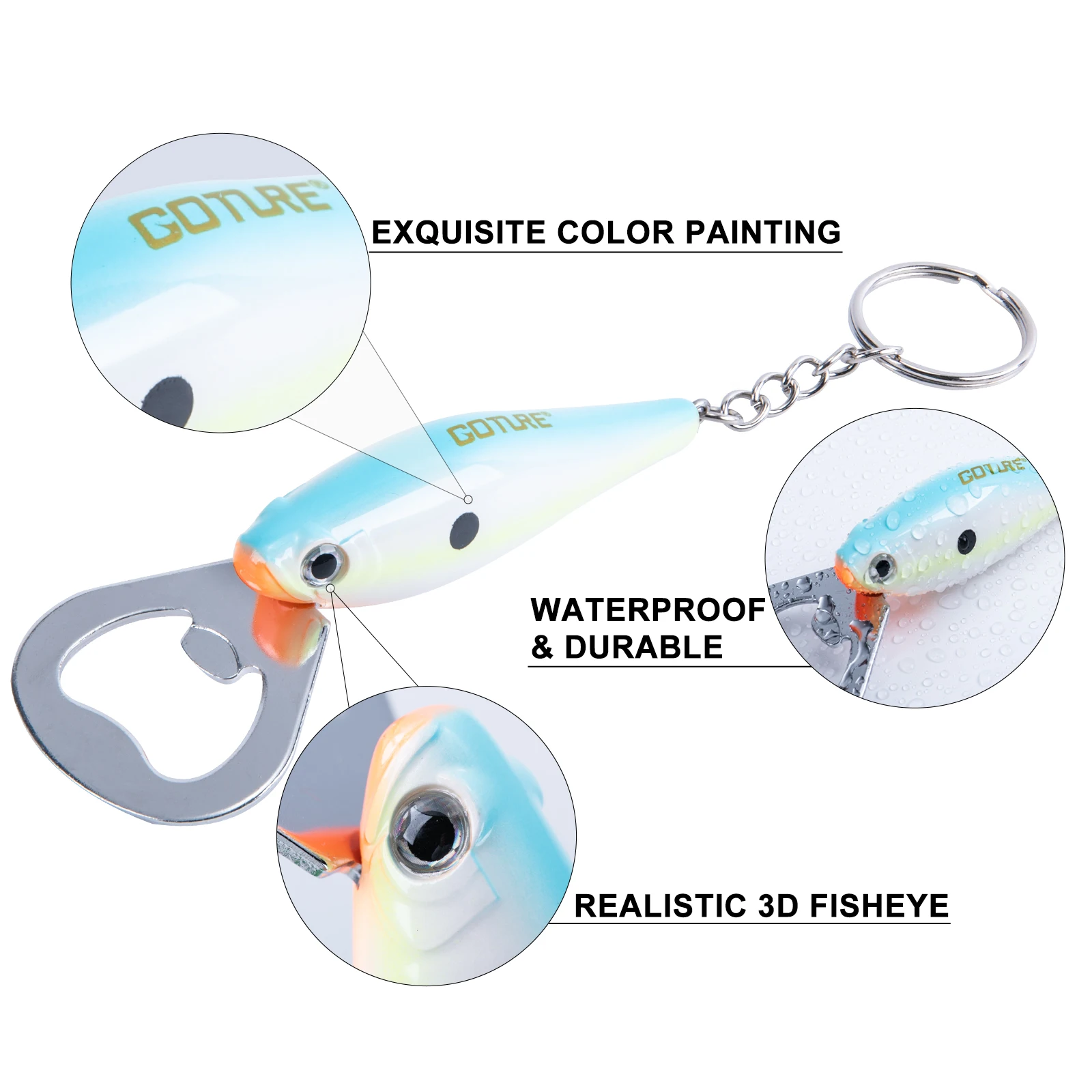 Goture 1 pz esca da pesca apri - Quirky Kitchen Gadgets recensione e prezzo