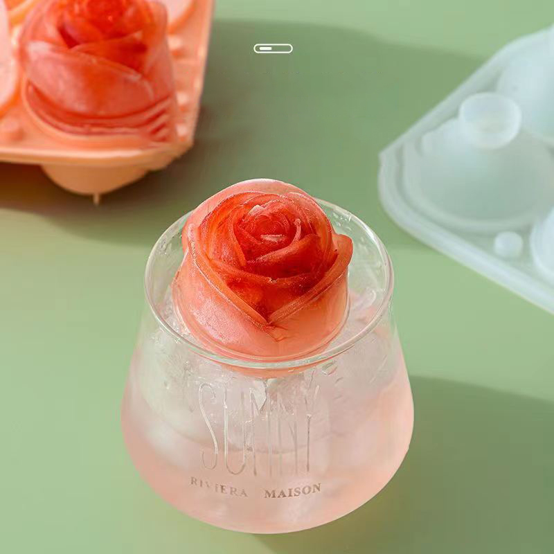 Stampi per ghiaccio rosa 3D St - Quality Kitchen Gadgets recensione e prezzo