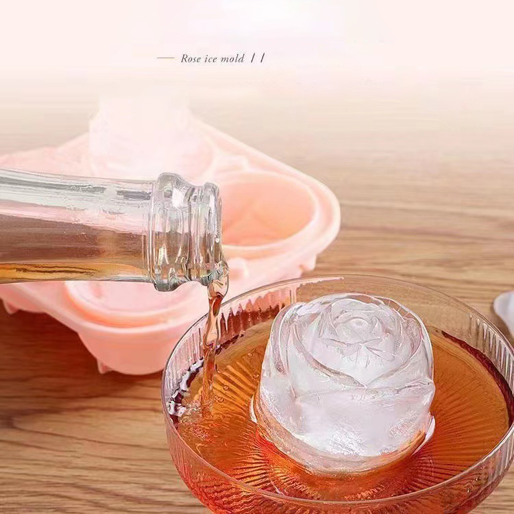 Stampi per ghiaccio rosa 3D St - Quality Kitchen Gadgets recensione e prezzo