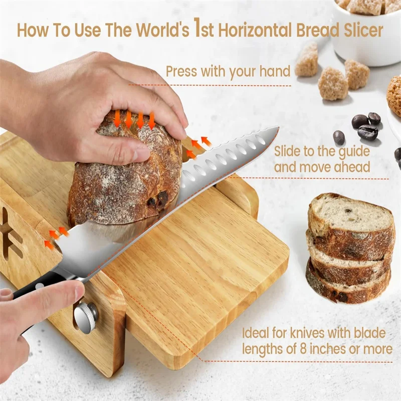 Tagliere Orizzontale per Pane  - Kitchen Gadgets Guide recensione e prezzo